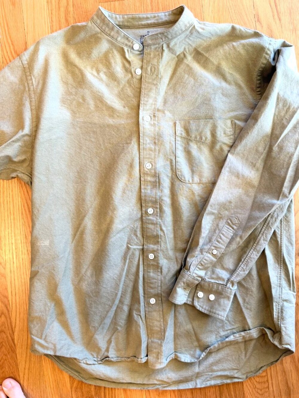 Muji Cotton Japanese Men's Button Up